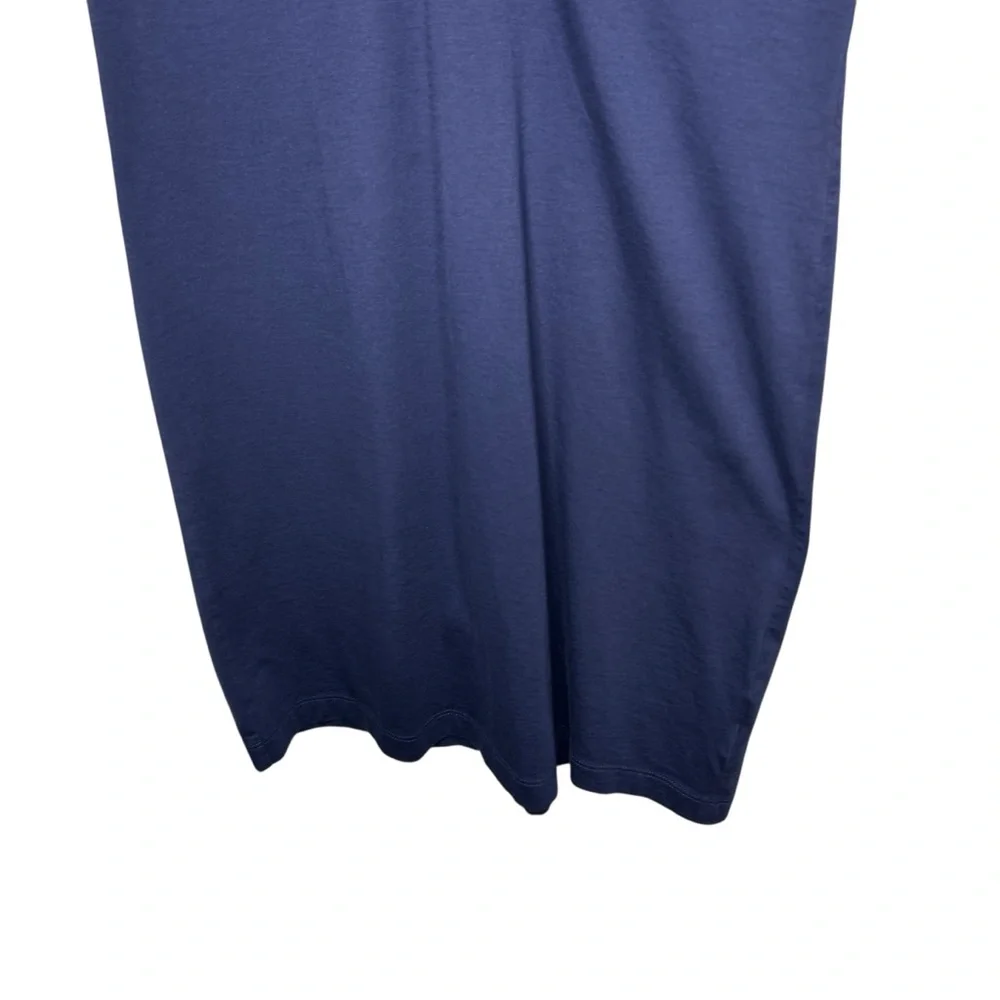 Lilly Pulitzer Brewster Prima Cotton T-Shirt Dress Navy White Women's M